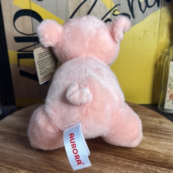 Mini Flopsie Percy Pink Piggy 8" Plush New Aurora Eco Friendly - Picture 12 of 17